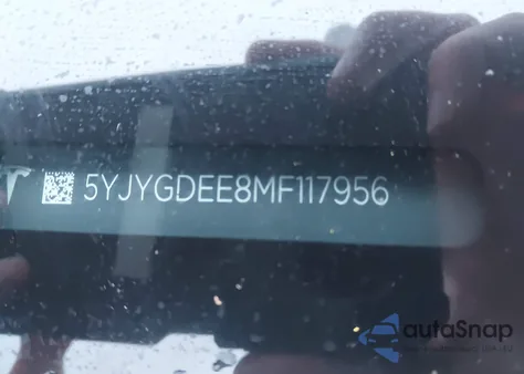 2021 Tesla Model Y Long Range Dual Motor All-Wheel Drive from USA, damaged, VIN 5YJYGDEE8MF117956